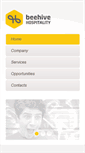 Mobile Screenshot of beehive-hospitality.com